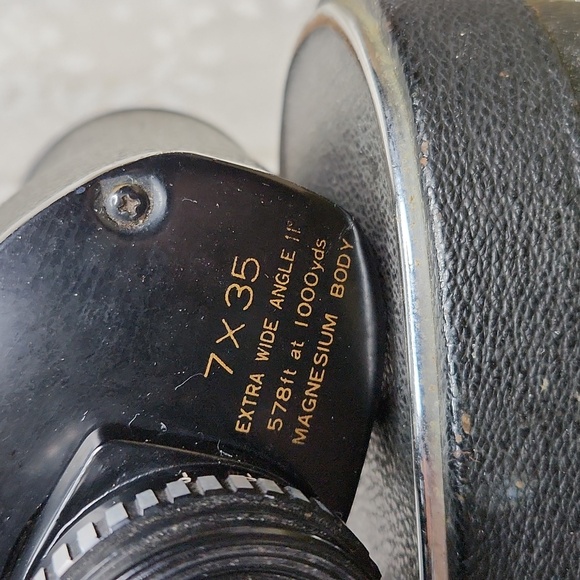 Vintage Sans & Streiffe 7x35 Extra Wide Angle U.V. Coated Model 979 Binoculars - Picture 4 of 14